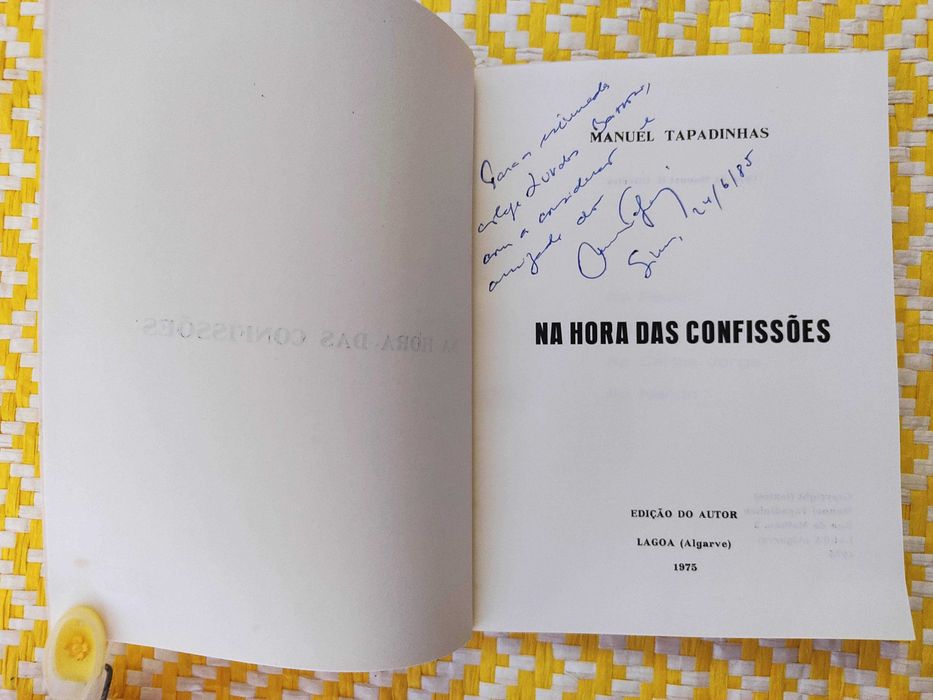 Na Hora das Confissões
Manuel Tapadinhas