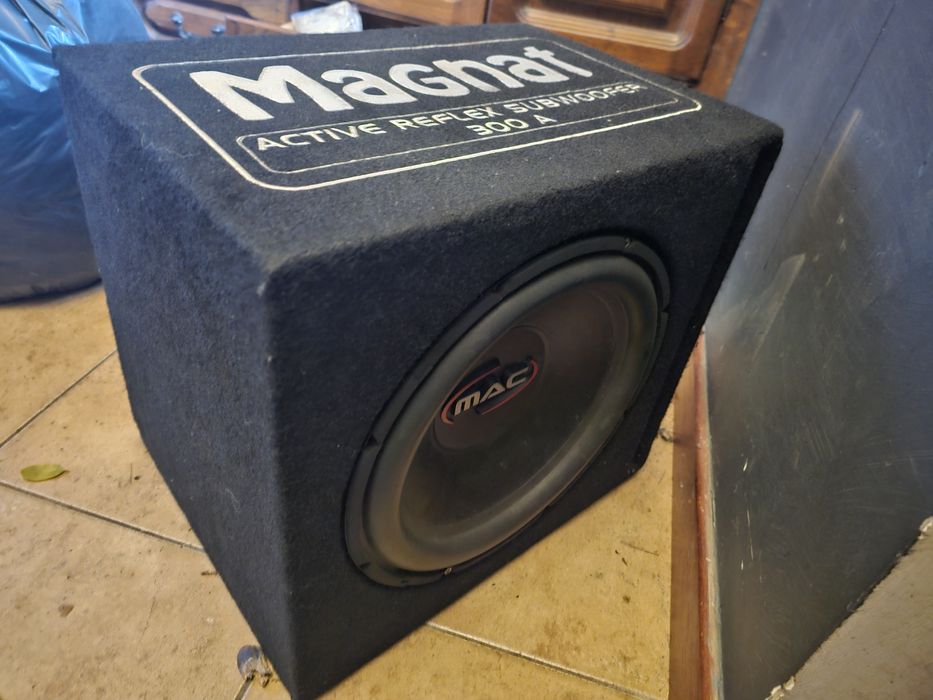 Magnat Active Reflex 300 A – aktywny subwoofer samochodowy
