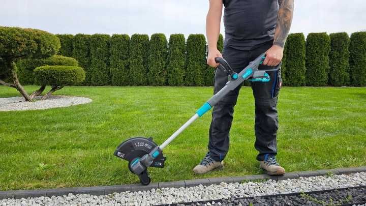 Podkaszarka Akumulatorowa 30cm Kosa Elektryczna Wykaszarka do Trawy