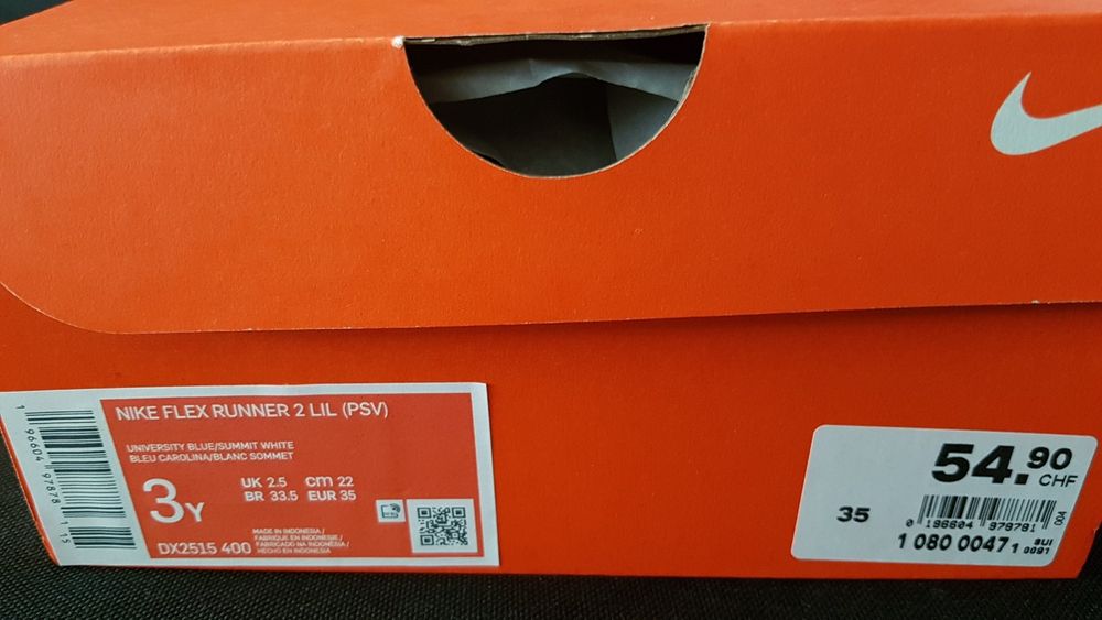 Кроссовки Nike Flex Runner 35р,оригинал.