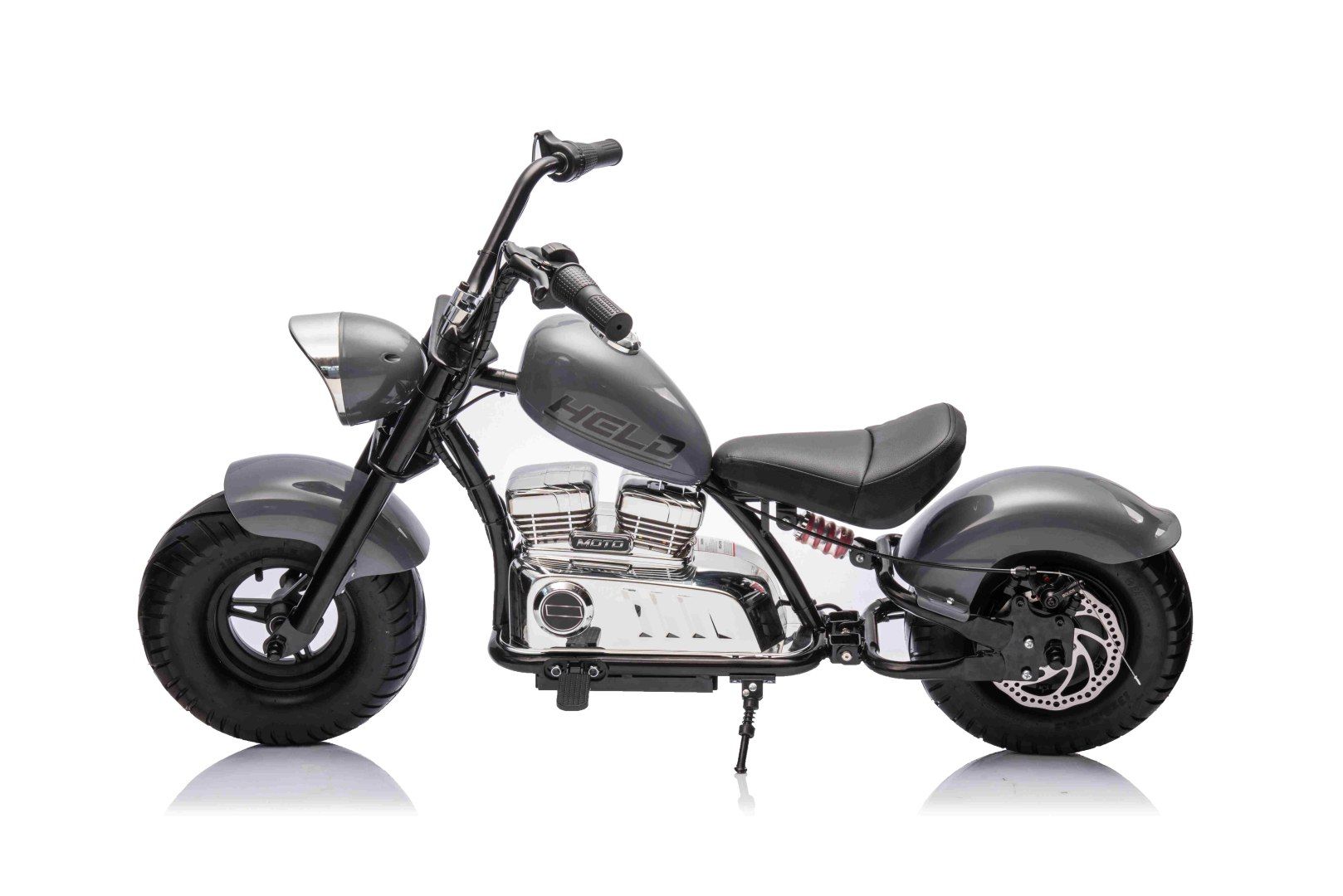 350W 36v POM KOŁA Motor na akumulator Motorek Chopper Warrior Czarny