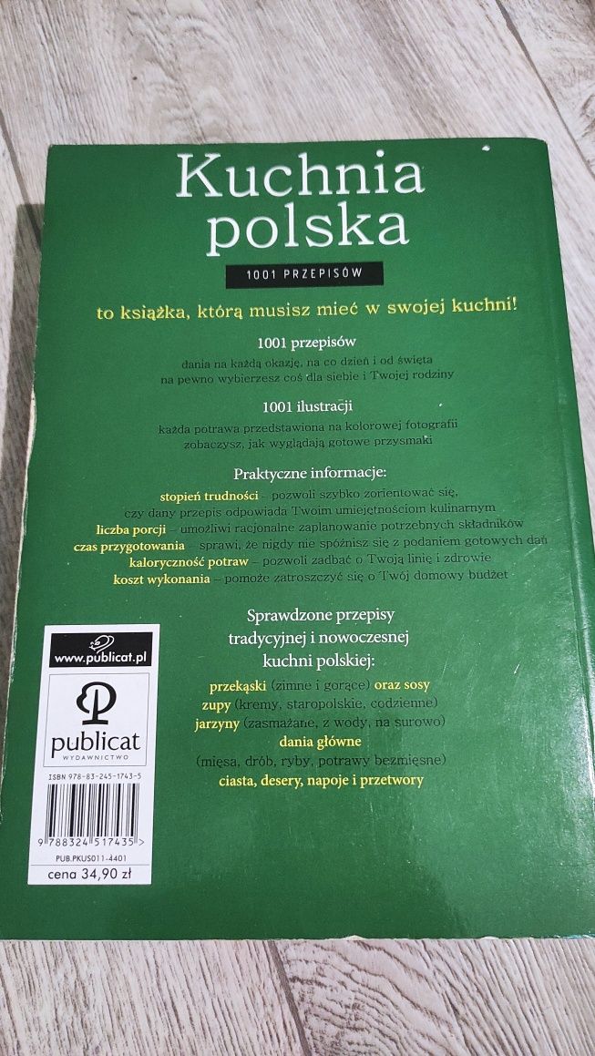 Książka kucharska Kuchnia polska