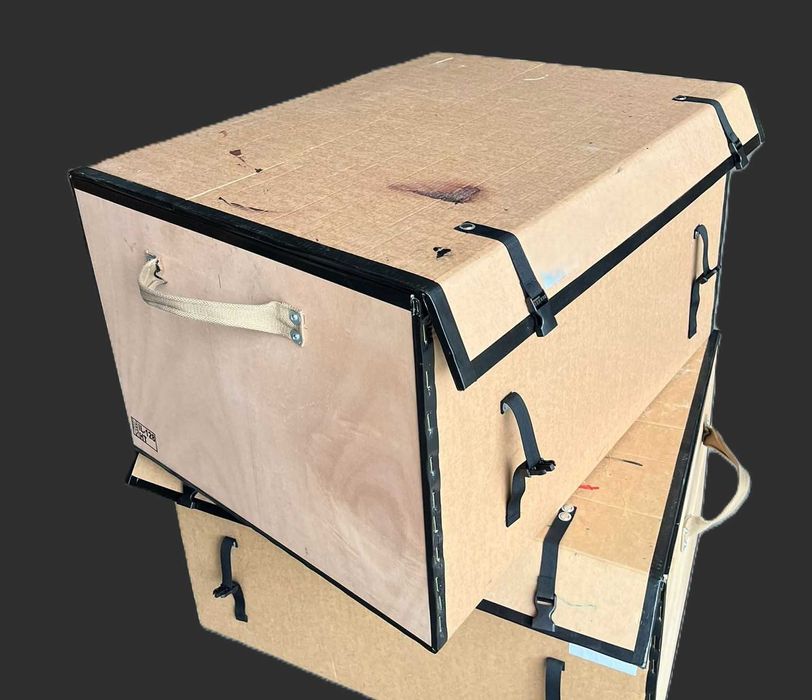 Pudło, Box, Karton-sklejka do transportu, magazynowania, przeprowadzka