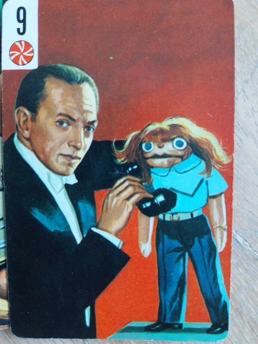 cartas de jogar: circo e palhaços, da década de 1970