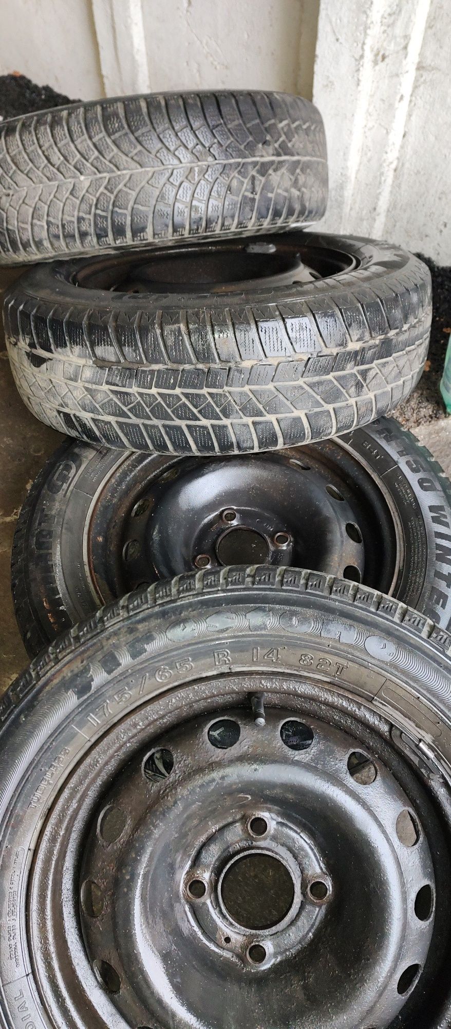 Opony zimowe z felgami peugeot 206