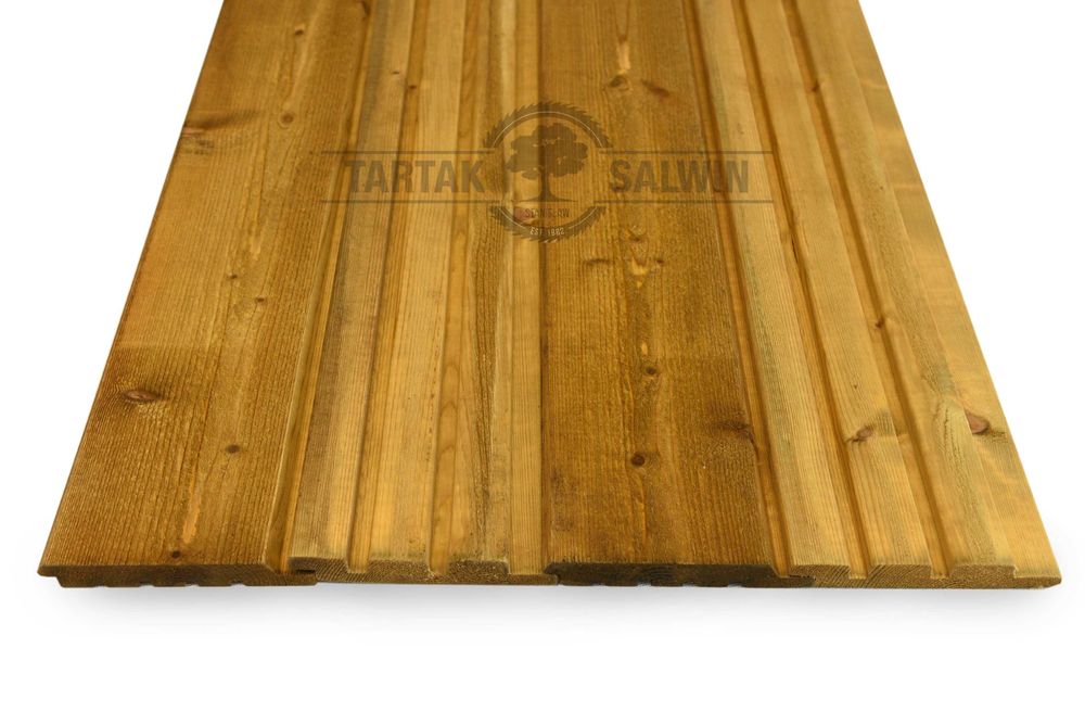 Deska elewacyjna ROMB świerk dkandynawski 20x145, na zakładkę