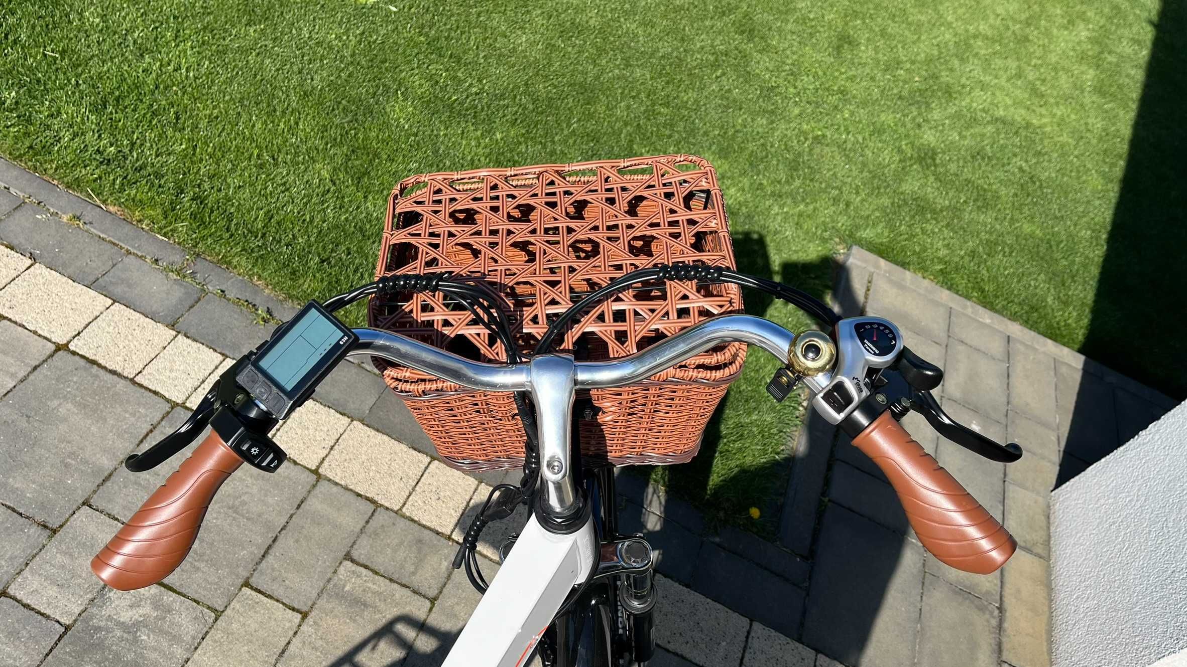 Rower elektryczny 26" - hamulce tarczowe, amortyzator