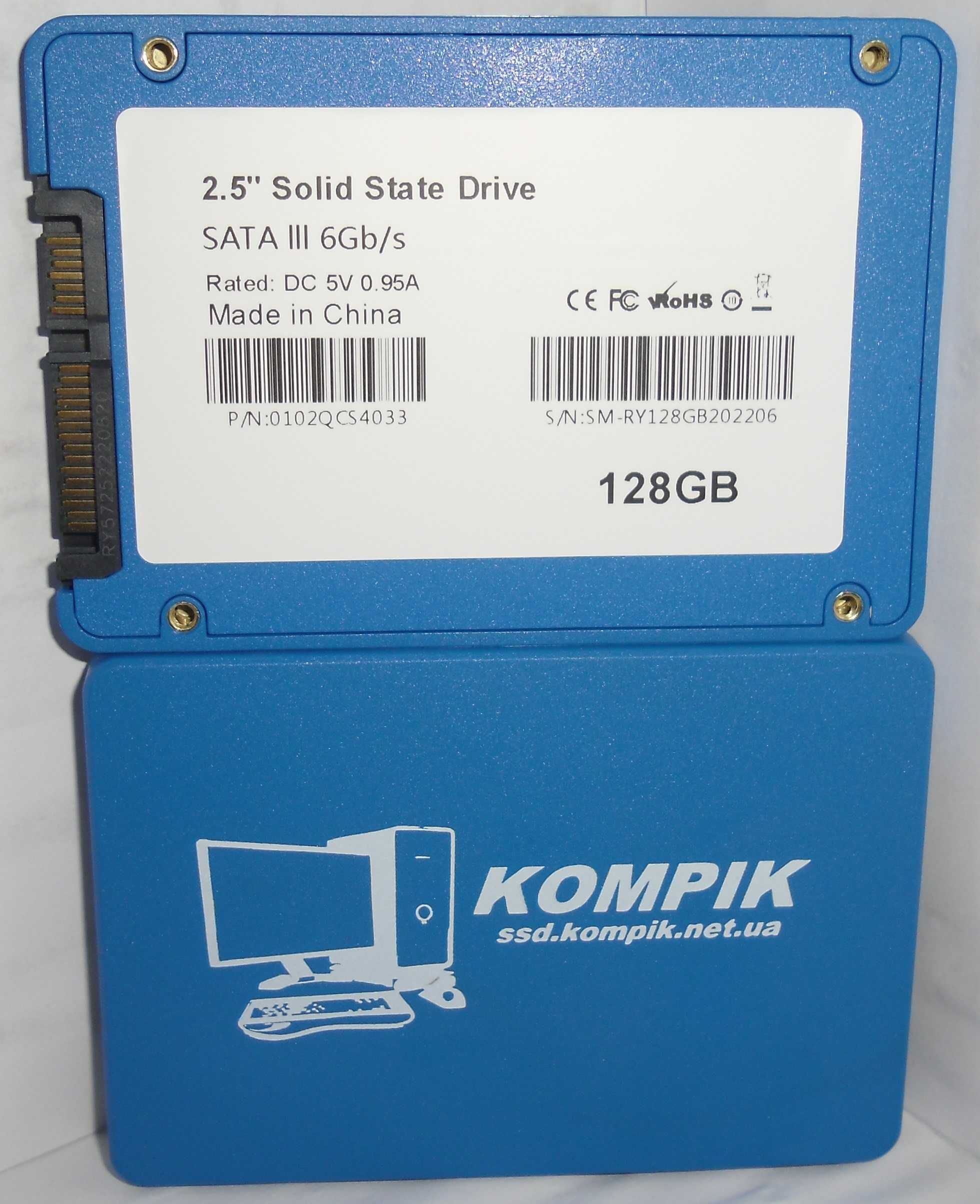 2.5 Sata III SSD Kompik 128 GB