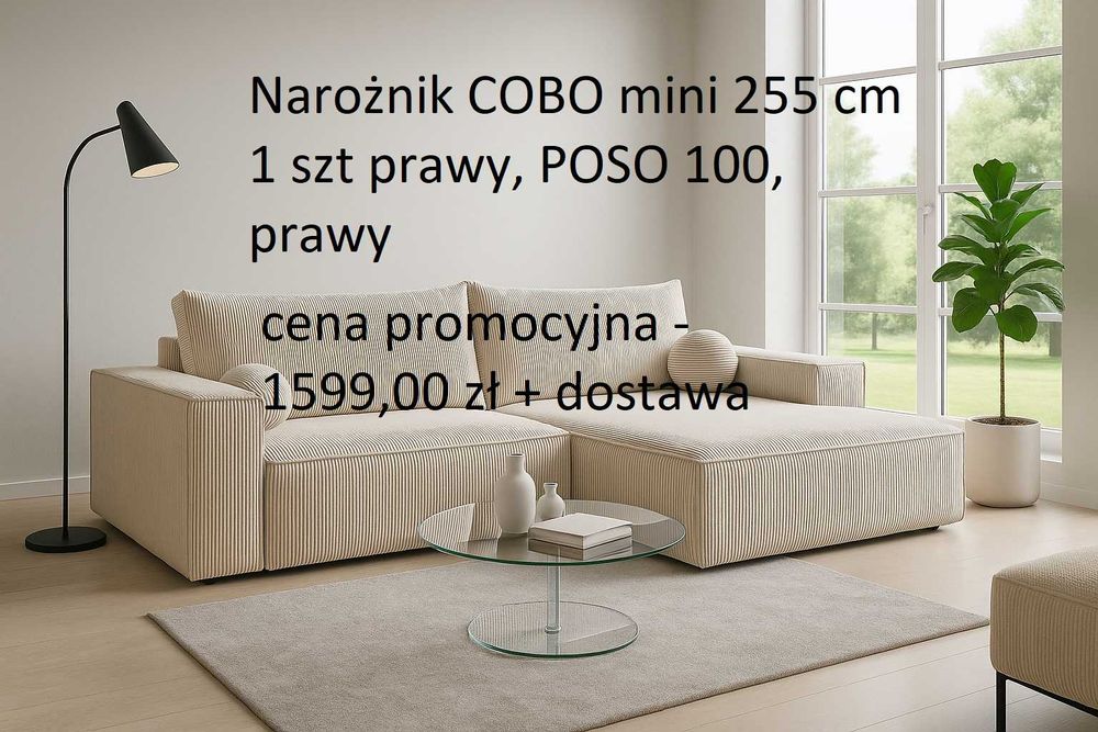 Kanapy i narożniki dostępne od ręki! Promocyjne ceny! Szybka dostawa