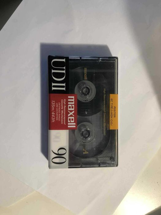 kaseta magnetofonowa maxxel 90 nówka folia