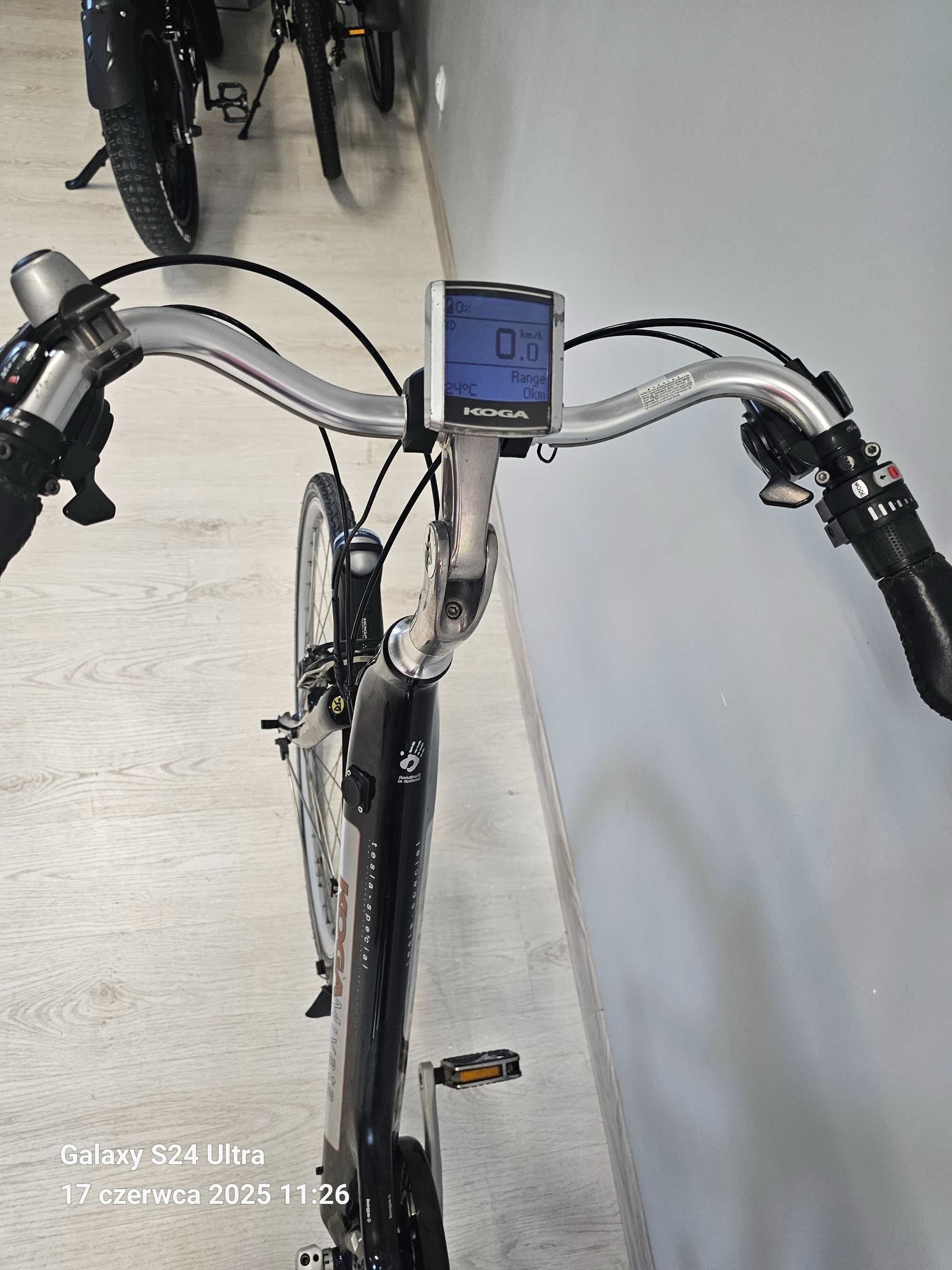 KOGA Rama roz.53,Holenderski rower Elektryczny.-NOWA BATERIA 11/2024-