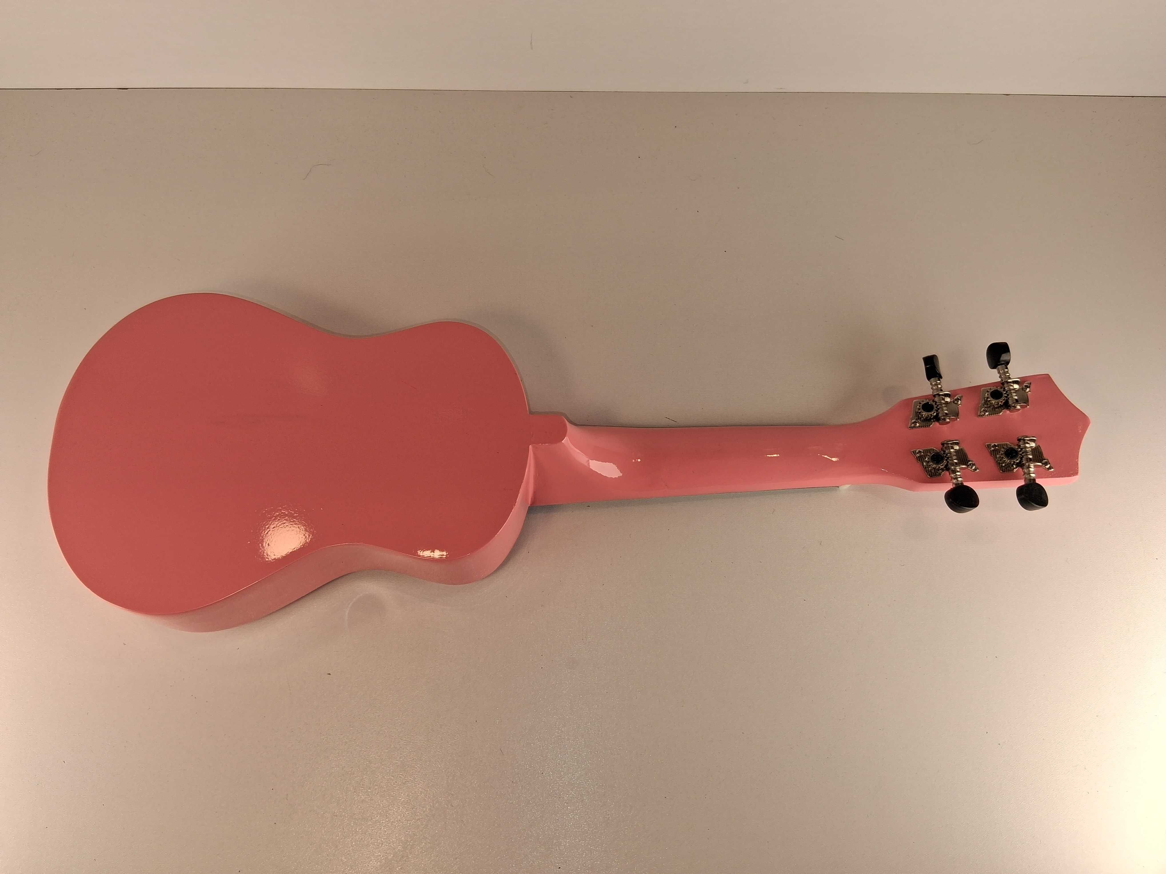 C061 Ukulele Sopranowe Mad About Różowe Instrument Muzyczny