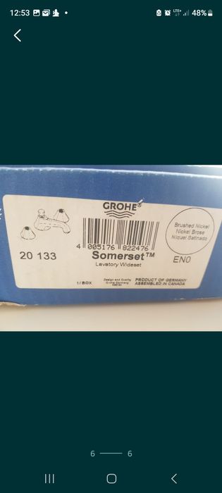 Bateria umywalkowa Grohe vintage retro loft