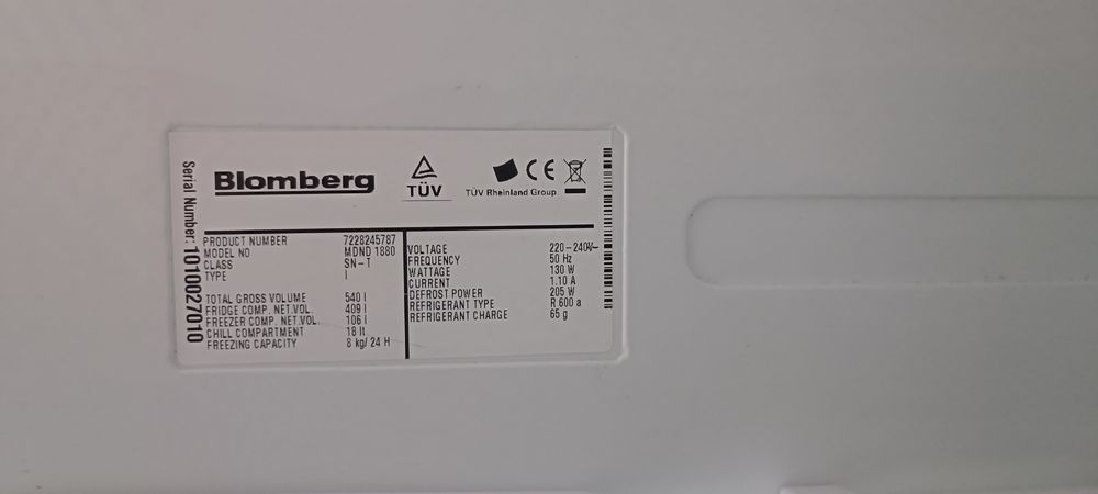 Холодильник Blomberg