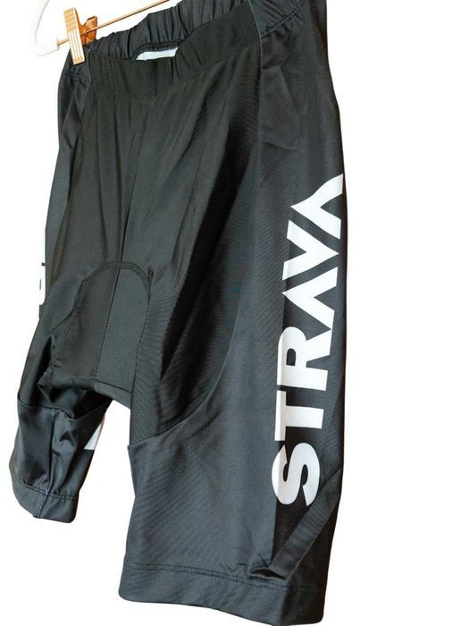 Komplet rowerowy unisex koszulka + spodenki z wkładką 19D