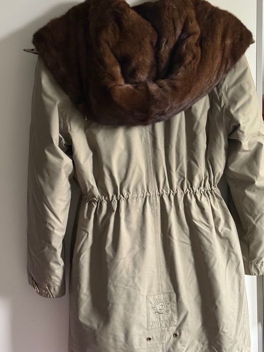 Парка Mehavelur з Норковими бортами та капюшоном! Люкс якість!