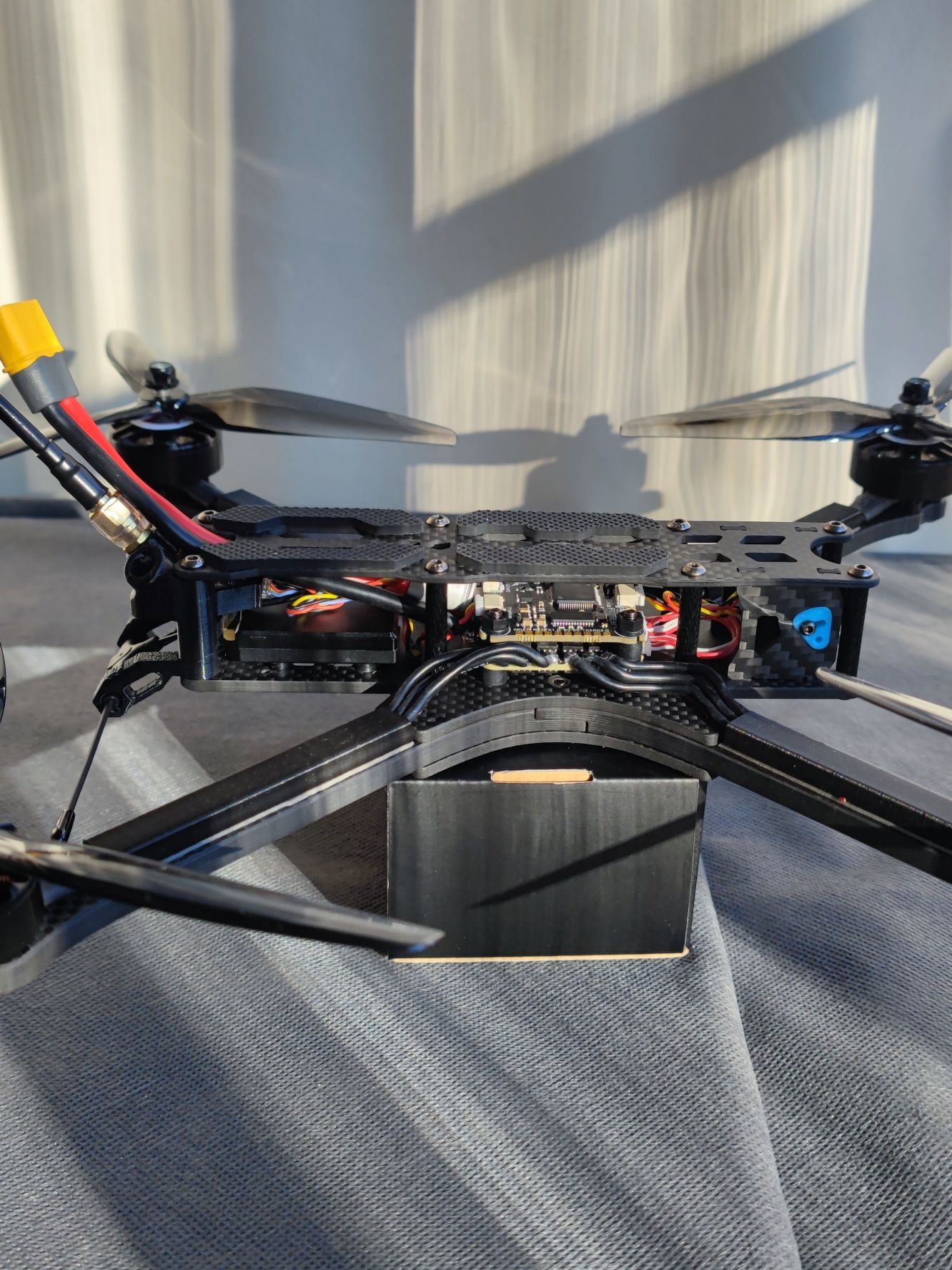 Далекобійний Fpv дрон 7 дюймів під скид та камікадзе 5.8GHz VTX 2.5W