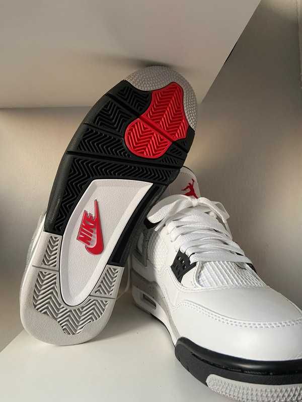 Jordan 4 Retro White Cement Rozmiar 38