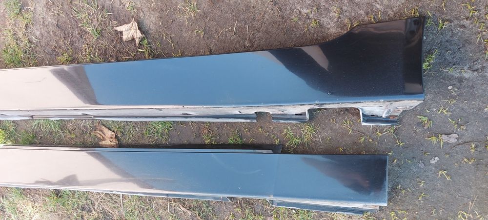 Progi nakladki progowe bmw e60 e61 black sapphire metallic