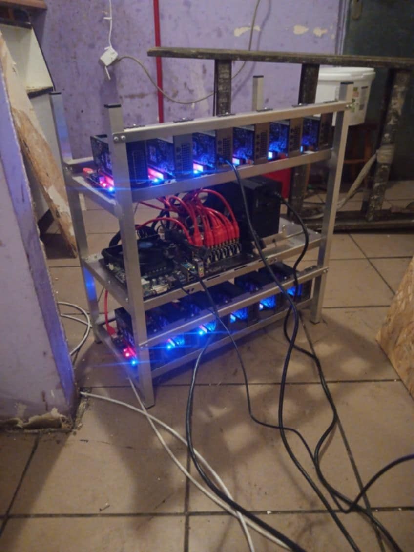 Koparka graficzna 12xrtx a2000 6gb, cryptowaluty