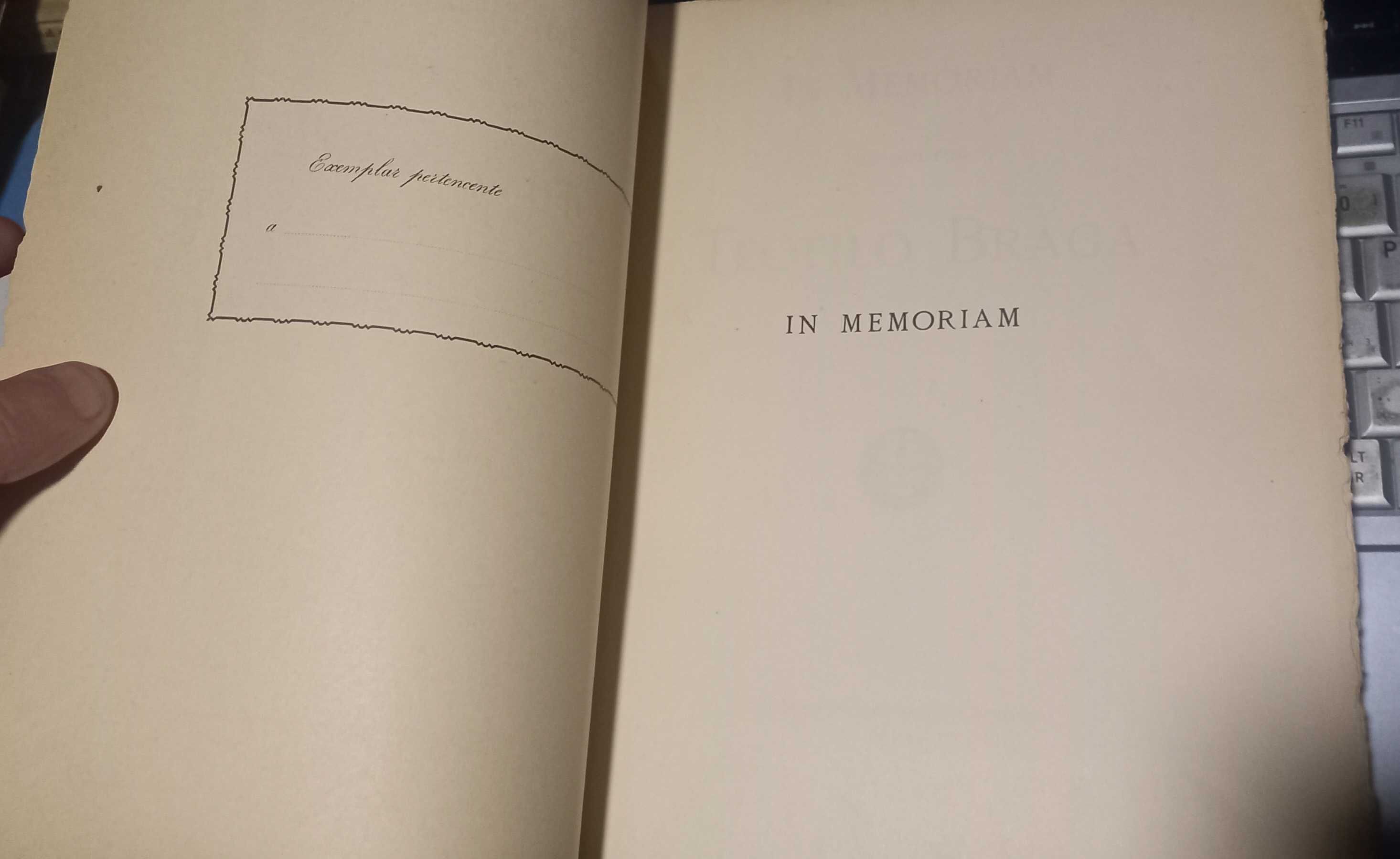 In Memoriam do Doutor Teófilo Braga 1843 a 1924 e A Patria Portugueza