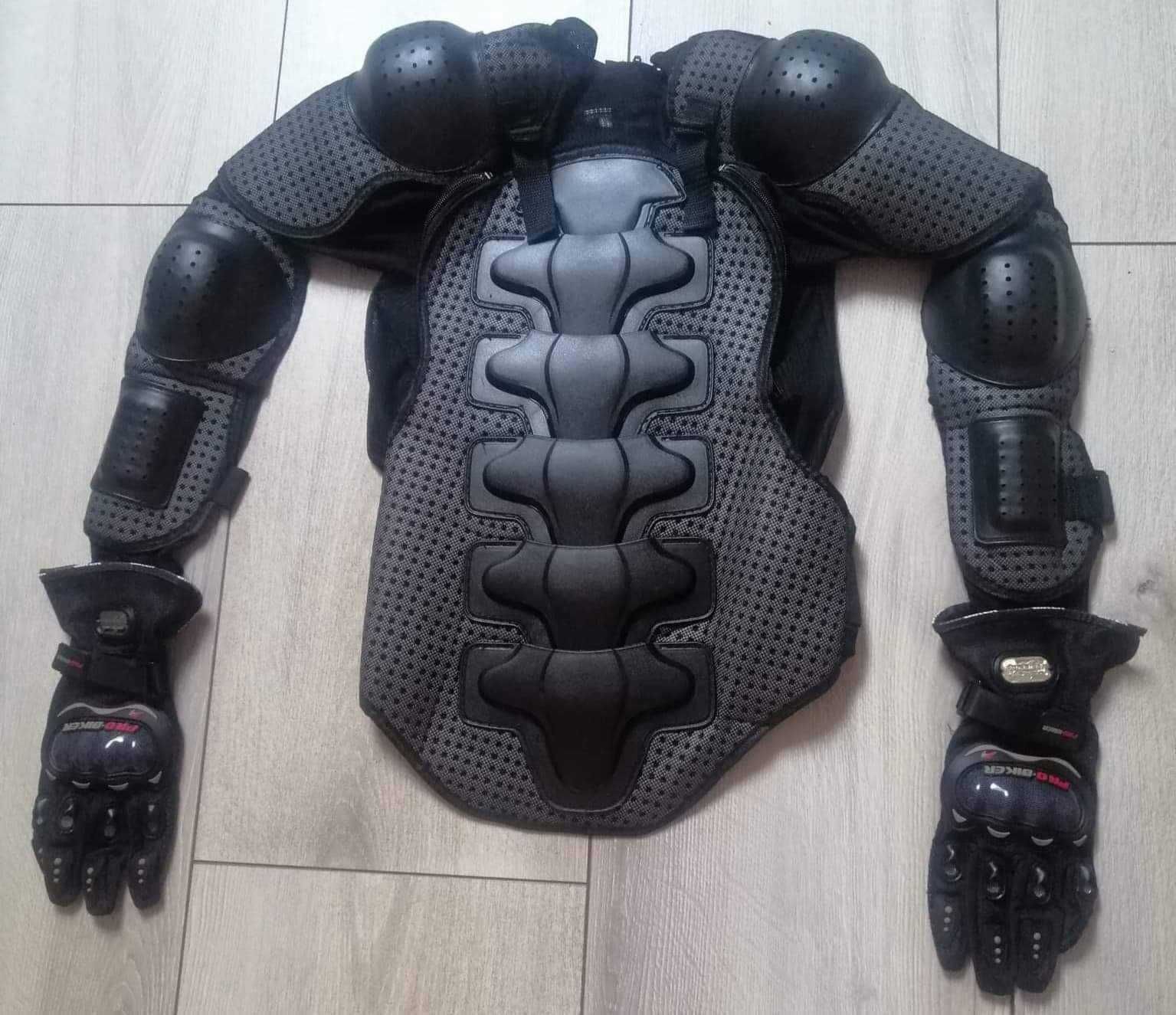 prezent cross quad buzer dla dzieci zestaw zbroja do jazdy kurtka
