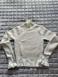 Camisola malha branca Zara