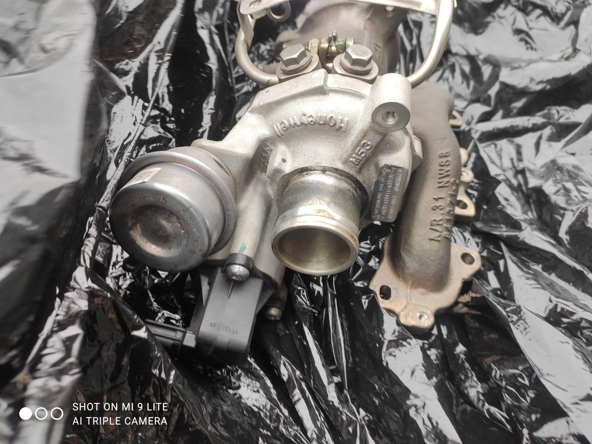 Turbosprężarka turbina Renault Captur 1,2 TCE Benzyna Oryginał