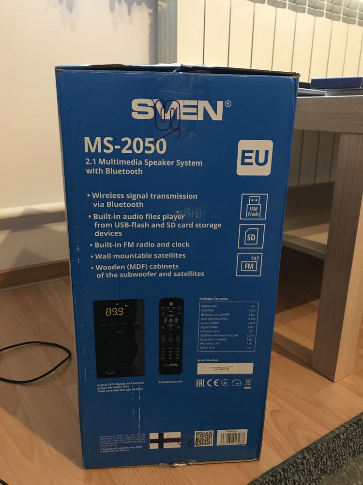 Głośniki SVEN 2.1 MS-2050 - Nowe - Media Expert