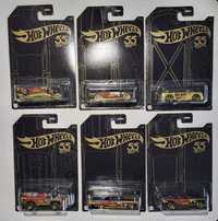 Hot Wheels 55th Anniversary kompletny zestaw 6/6 HDH54 MIX 1