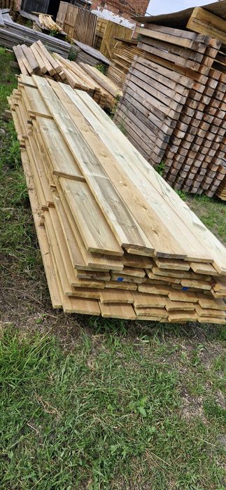 Deski gładkie heblowane 25x180x4000 mm 2,5x18x400 cm 4m