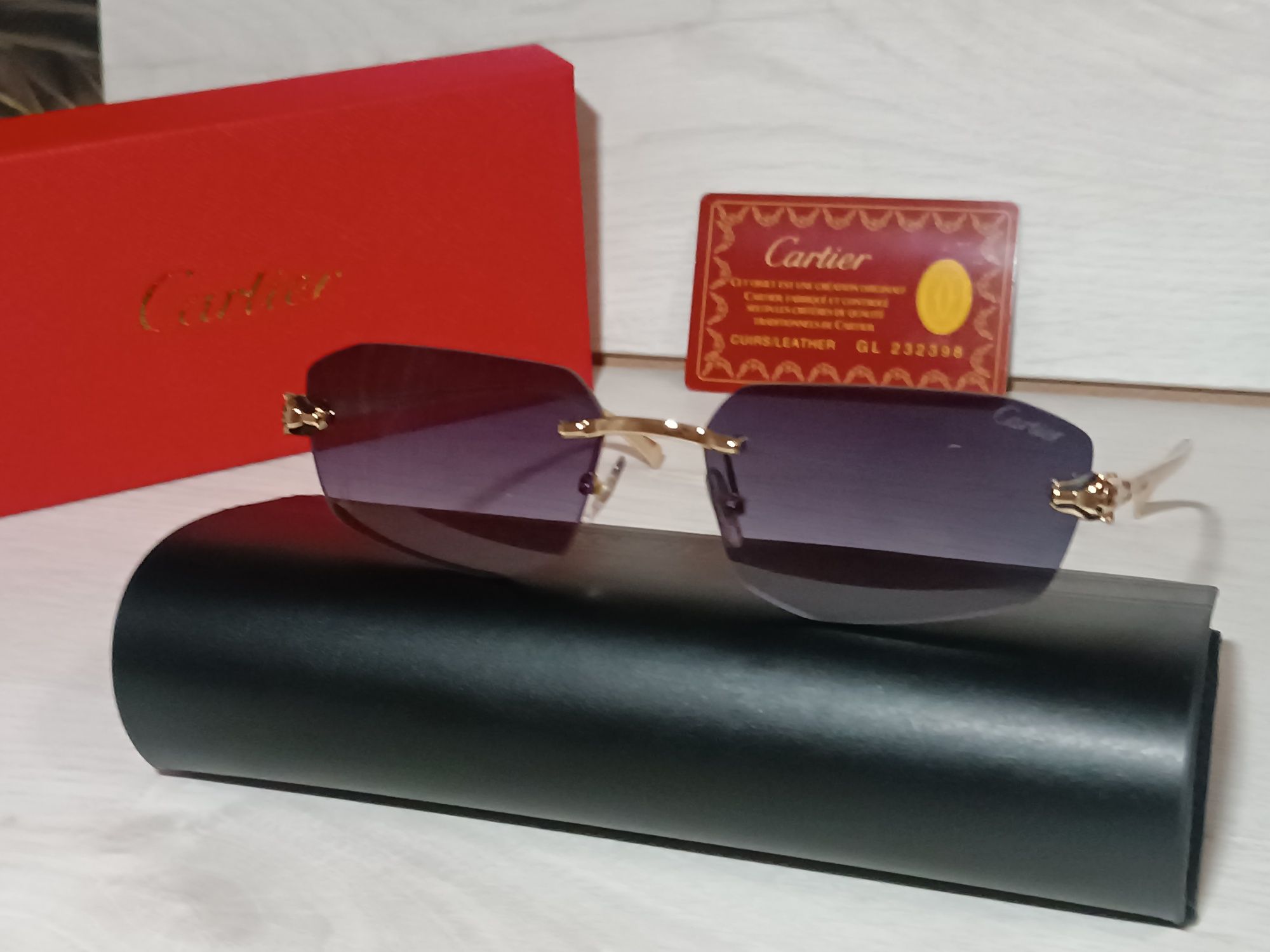 Брендові окуляри Cartier.  Нові!