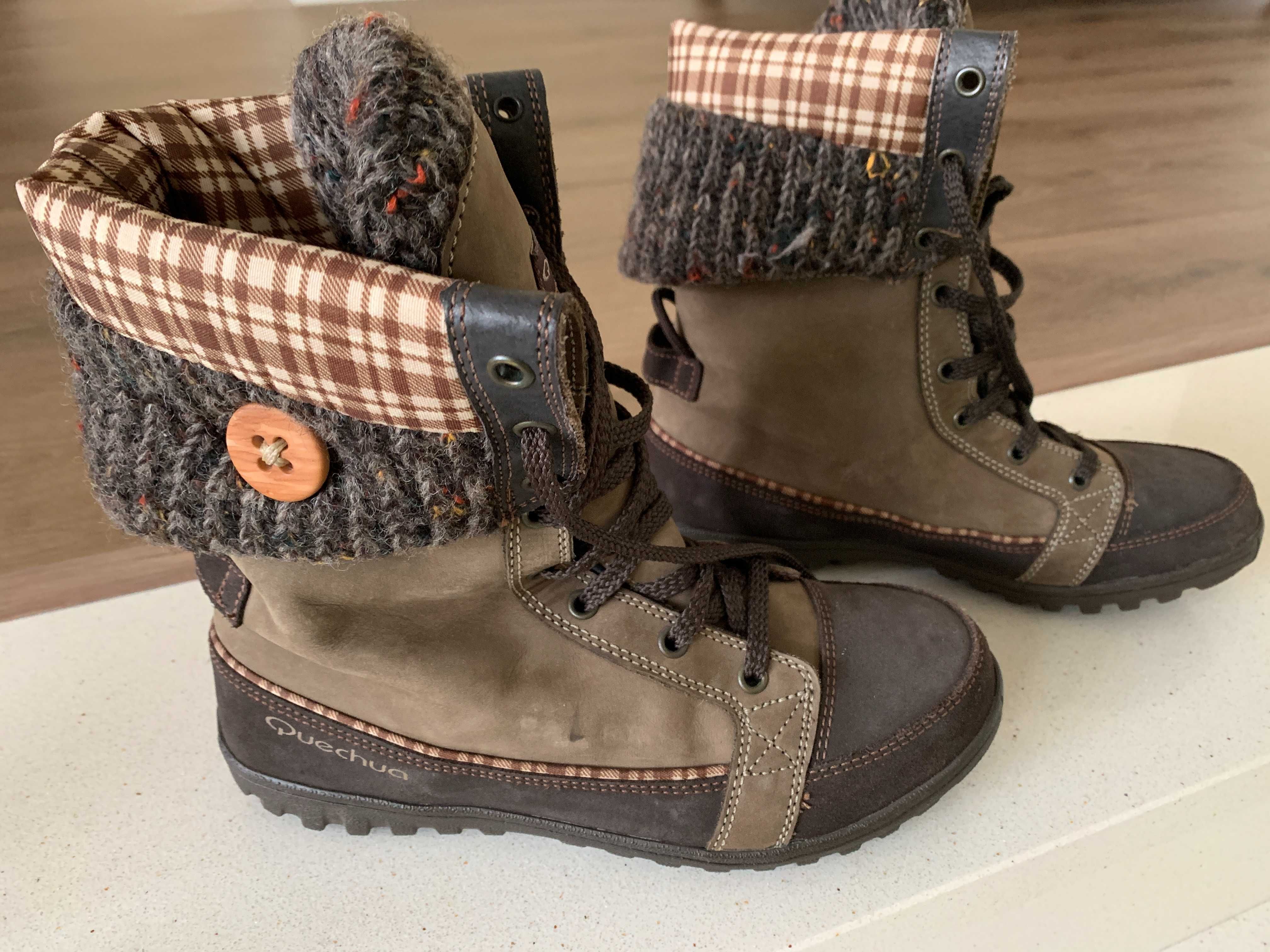 Botas Mulher para a Neve (aprés-ski) - tamanho 38