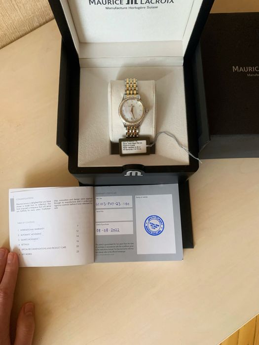 Годинник  Maurice Lacroix LC1113-PVY23-170