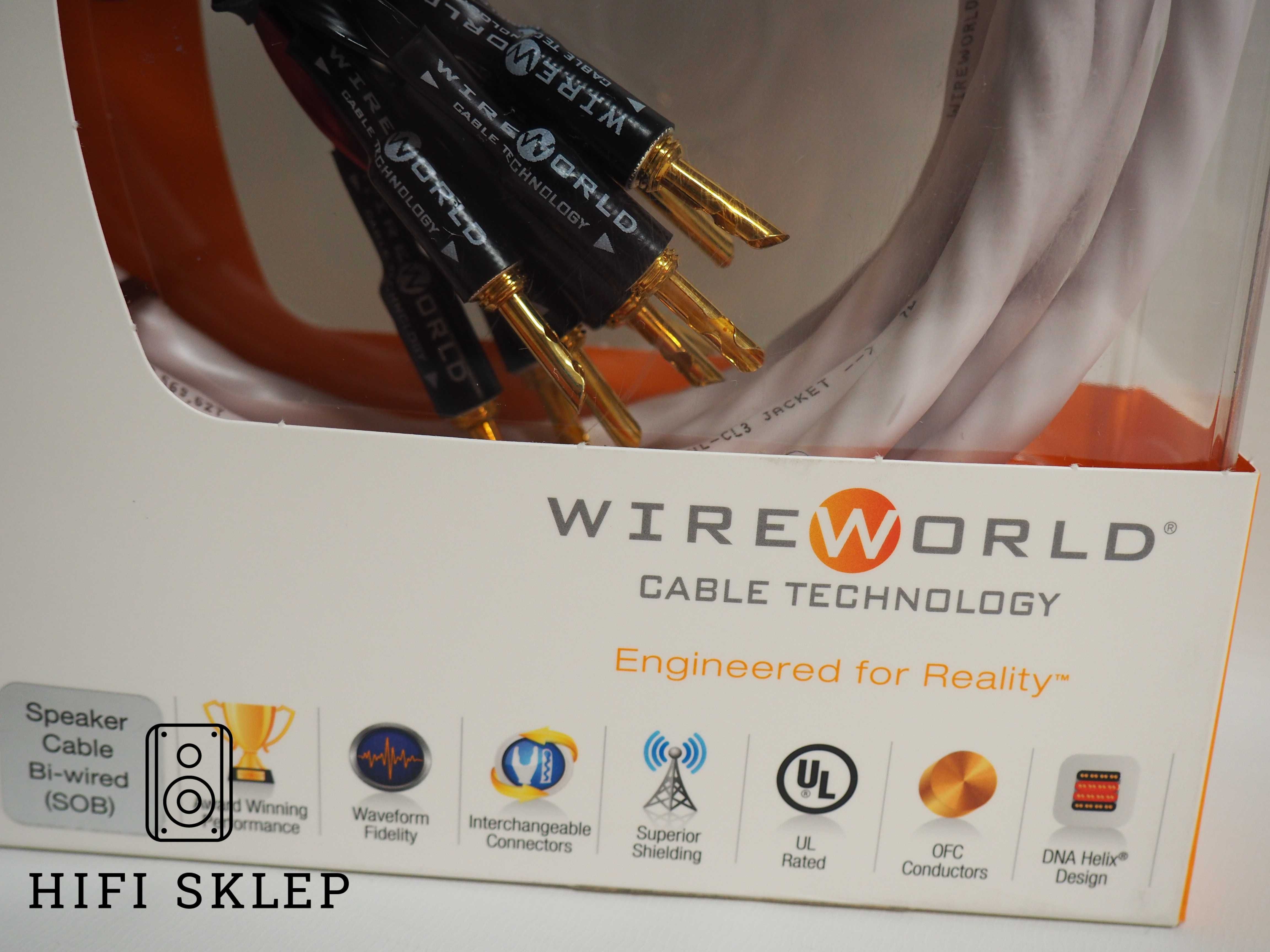 Wireworld Solstice 8/ bi -wire kabel głośnikowy - 2x3m/wyprzedaż !!!