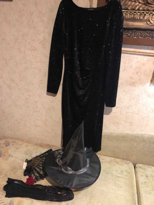 Жіночий карнавальний костюм Відьма, Чаклунка