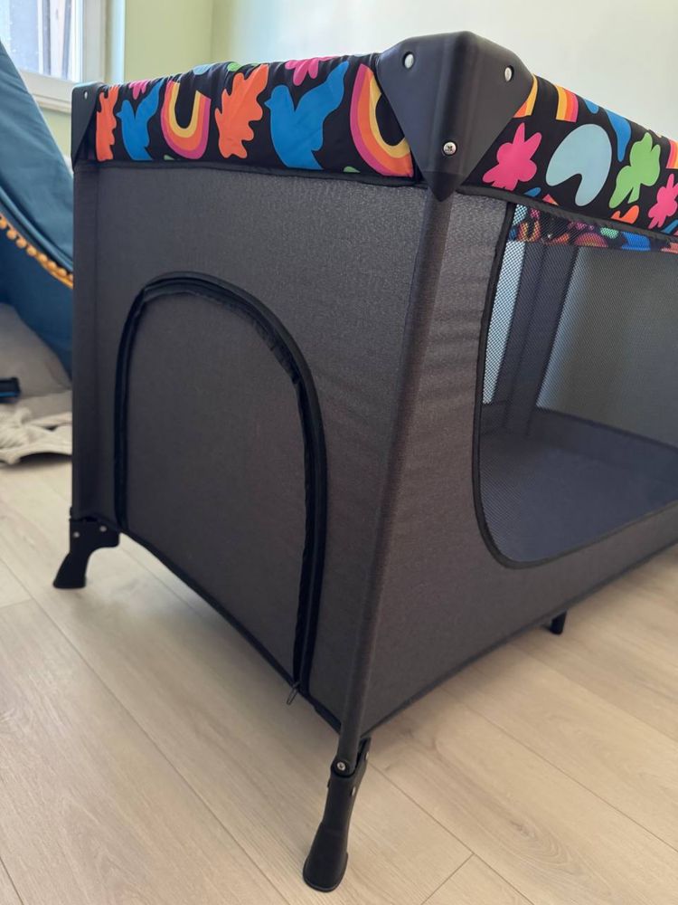 Łóżeczko turystyczne dziecięce 2w1 JOY 2 Kinderkraft