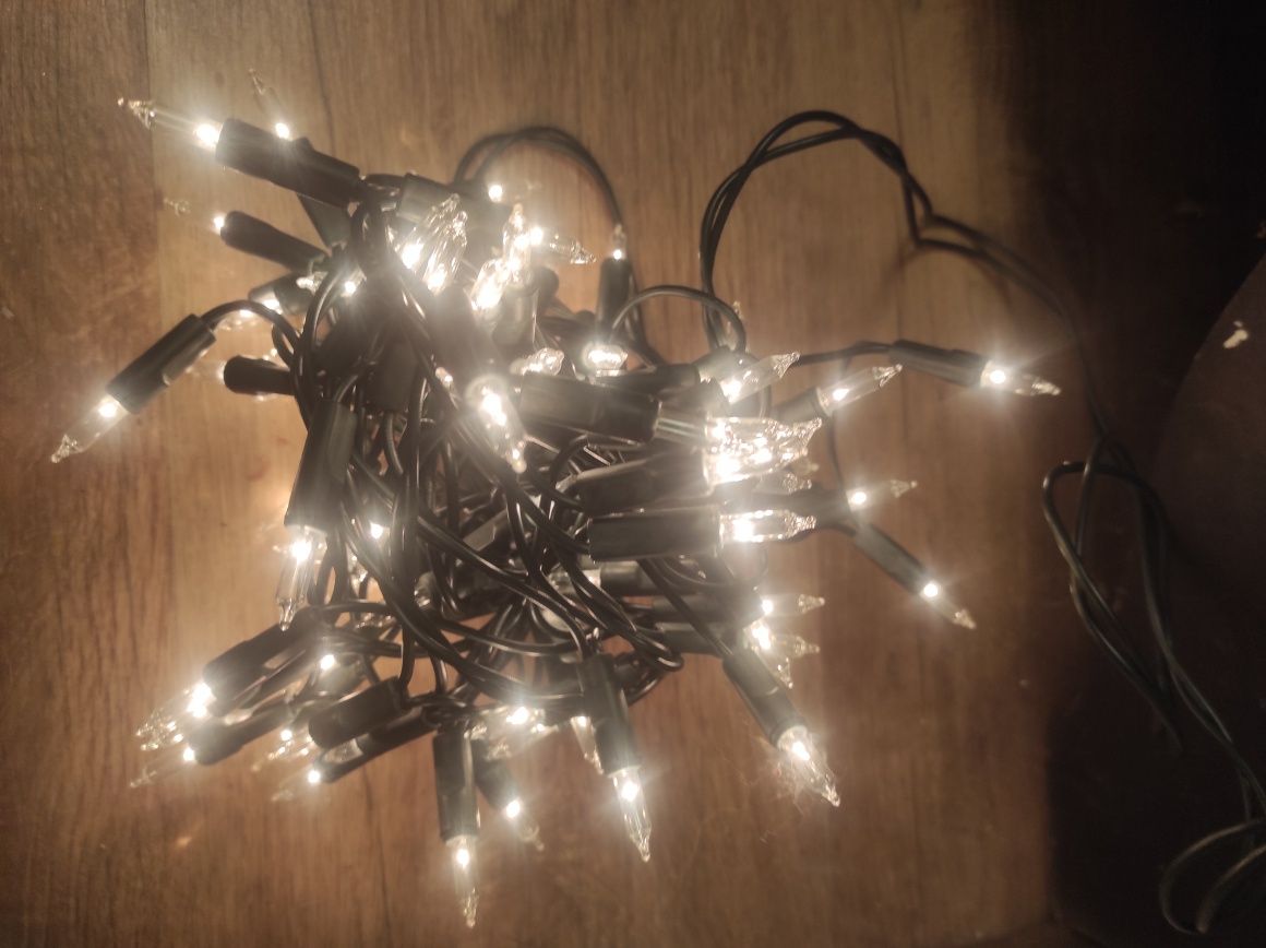 Oświetlenie lampki choinkowe