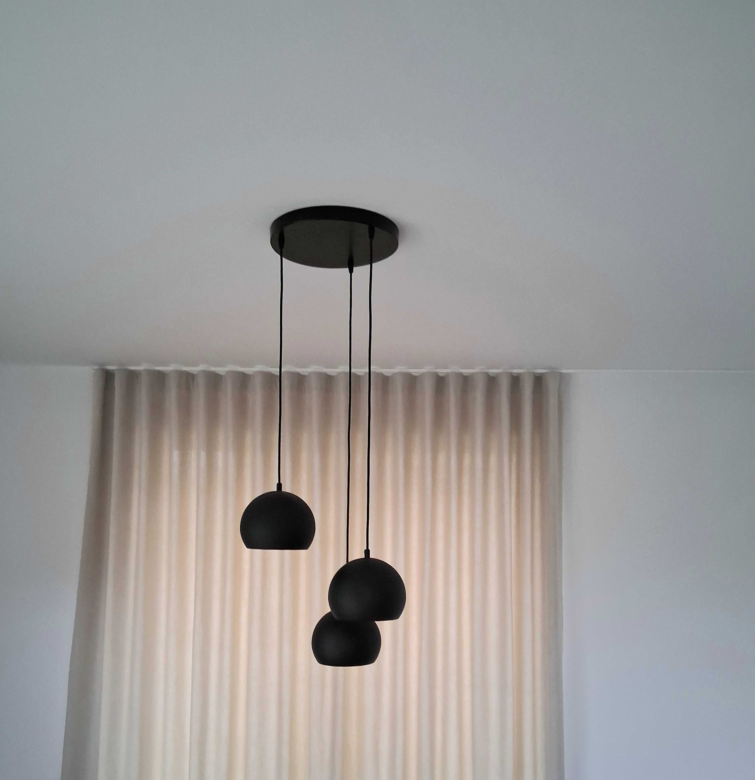 Potrójna lampa wisząca ZOE black 1 S Tk-Lighting