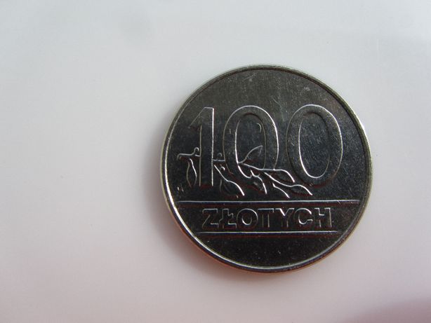 Moneta RP 100 zł 1990 r
