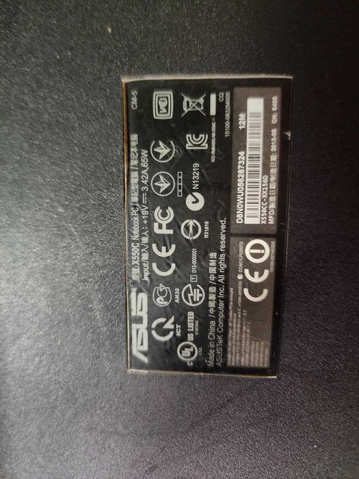 Продам ноутбук Asus K550C