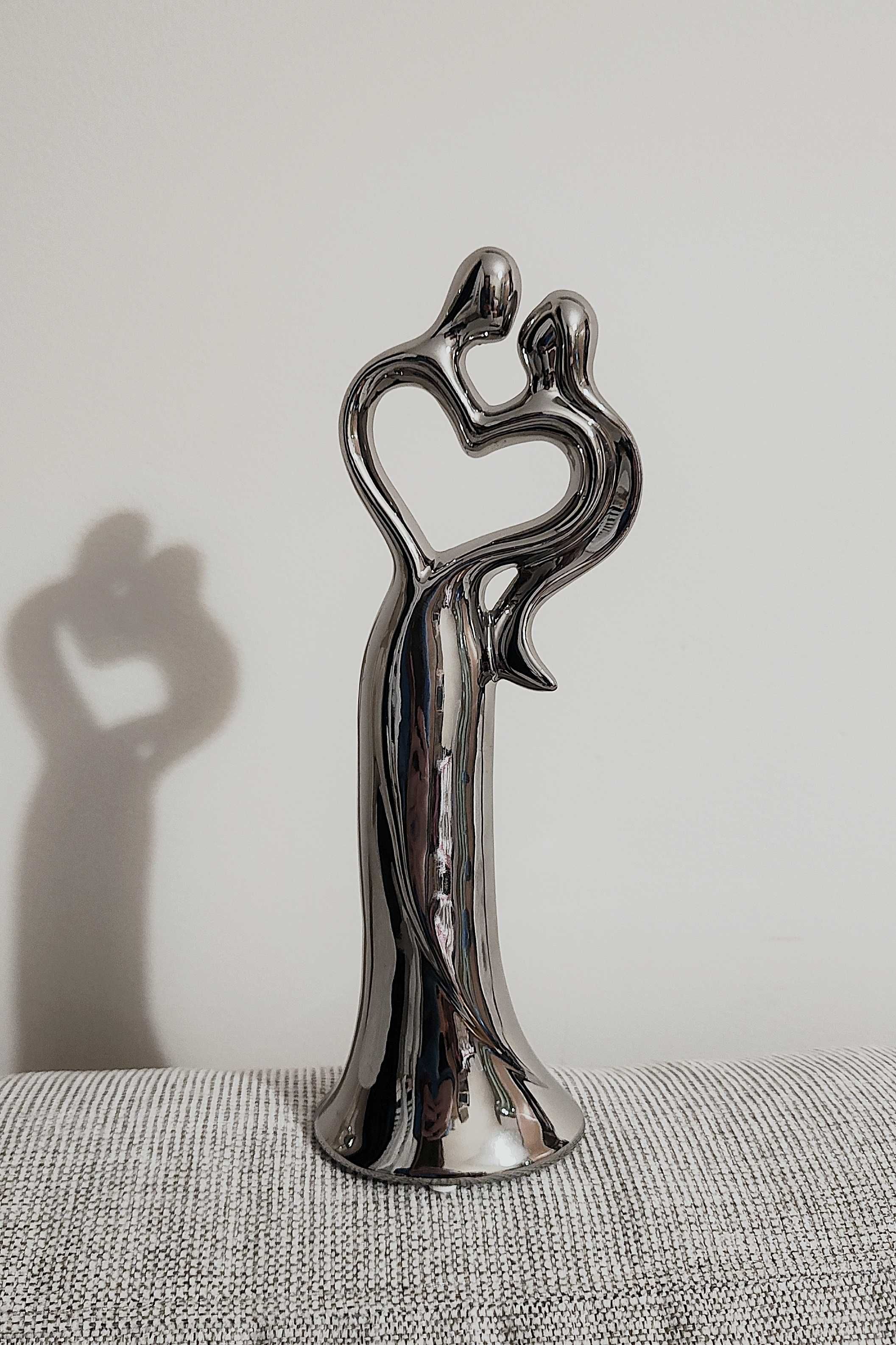 Para zakochanych srebrna figurka 25cm