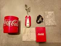 KUBEK Coca-Cola plus RADIO Coca-Cola ZESTAW 2 (NOWE) sztuk LATA 90 PRL