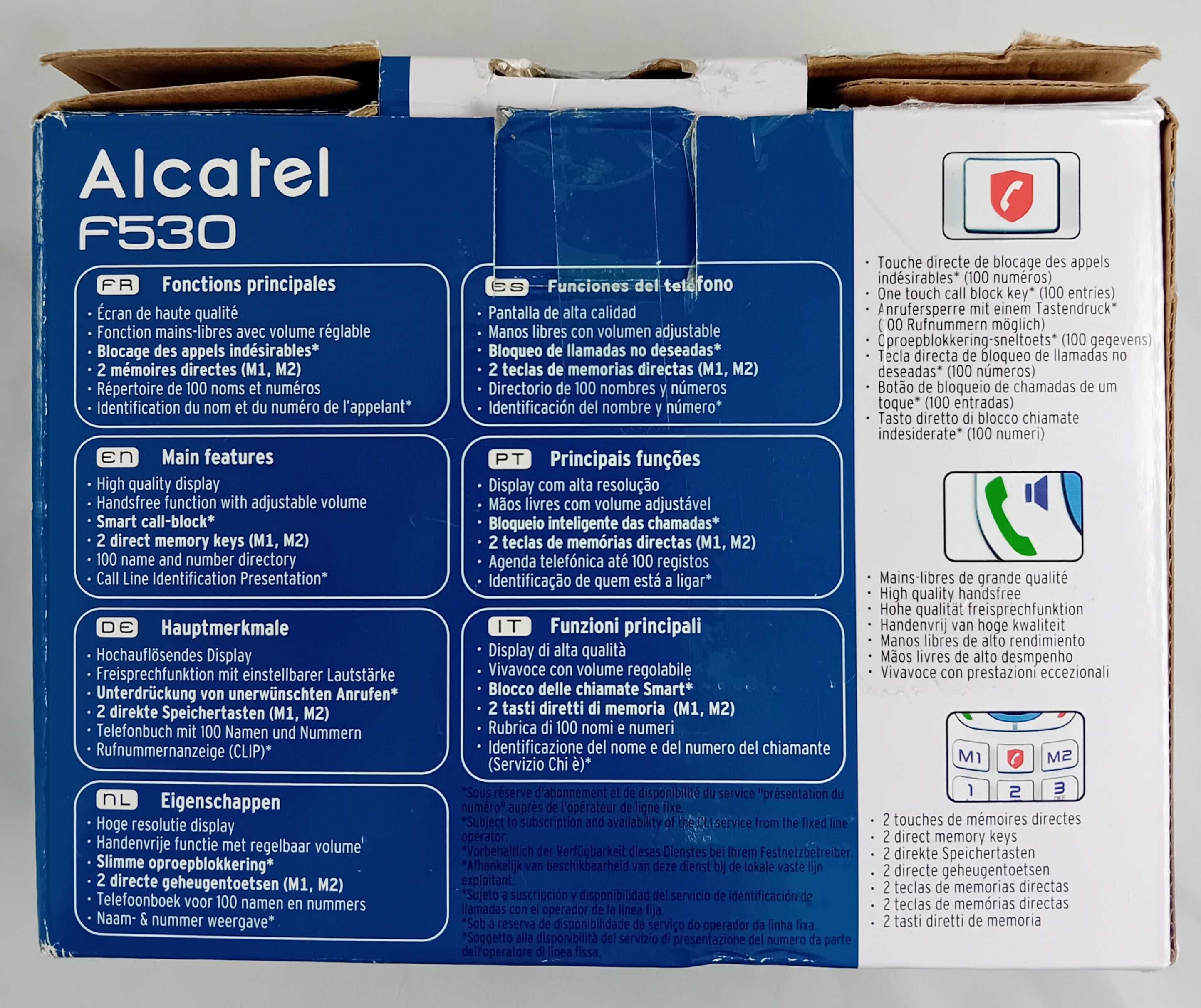 Alcatel F530 - bezprzewodowy telefon