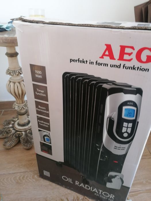 Aquecedor a óleo AEG 1500w