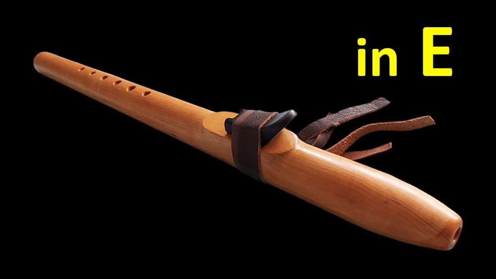 Флейта Пимак, нота E (Ми)