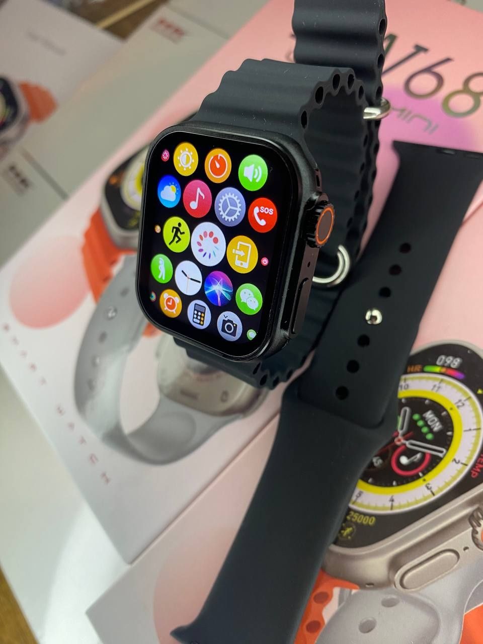 Знижка!! Ultra Mini 41мм Smart watch series 9 Apple HW68 Смарт Часы