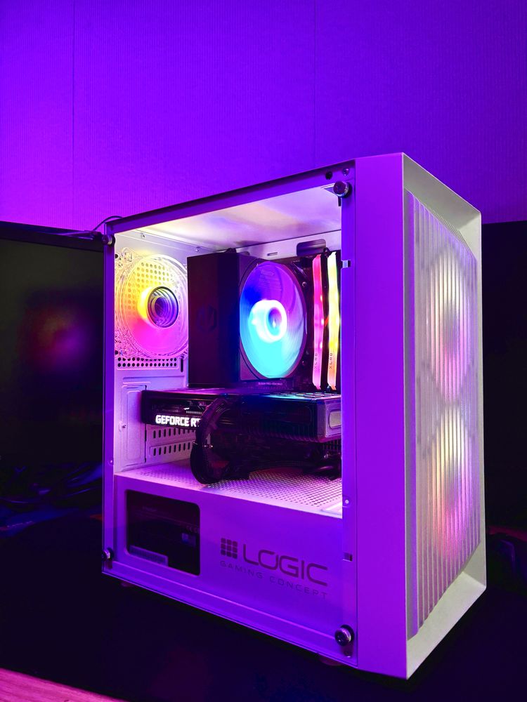 Komputer RTX 3060 12gb / R5 5600 / 16gb rgb 700w argb msi
