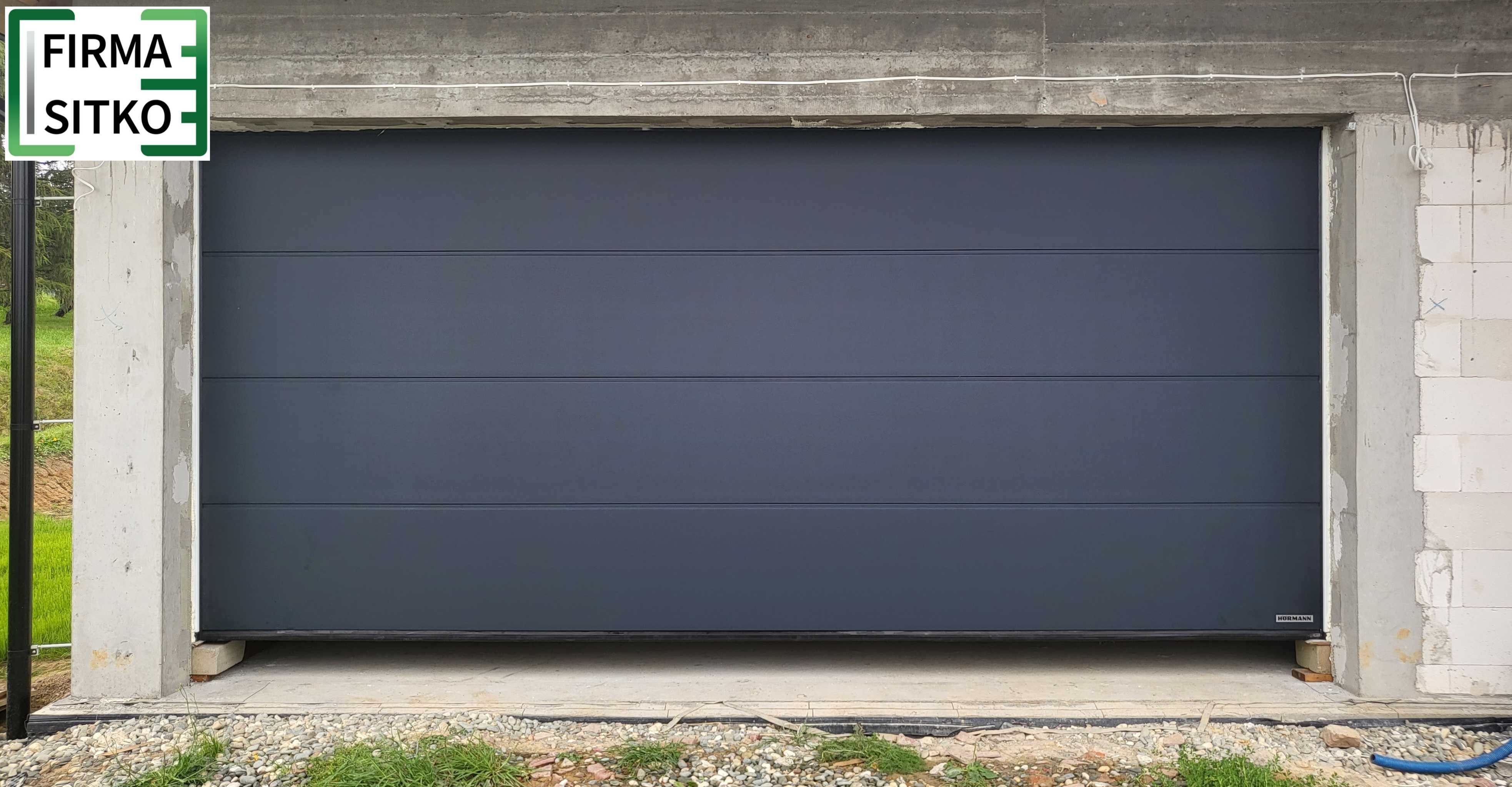 Brama garażowa Hormann 5000x2250 z napędem montaż w cenie