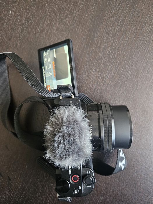 Sony zv e10 corpo e lente